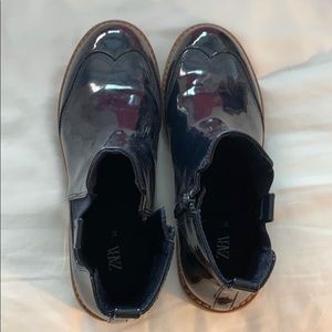 Zara Blue Kids Boots